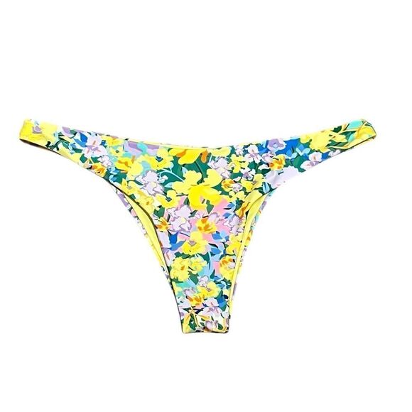Relleciga YellowFloral Bikini Bottom, Size XL, NWT - Picture 1 of 5